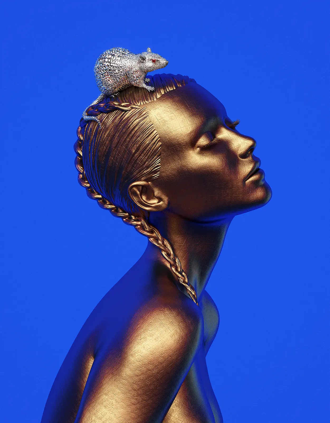 100% fully CG rendered, entirely hand sculpted and textured. Gold winner of Graphis Annual. Transforming exceptional ideas into compelling imagery by Pierre Bourjo.