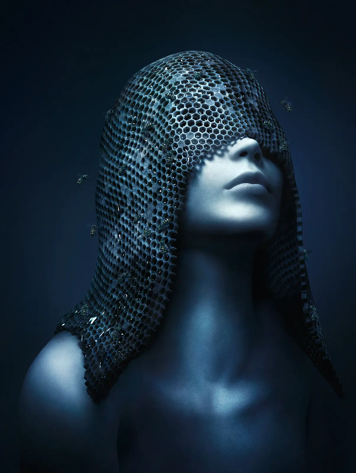 100% cg rendered, entirely hand sculpted and textured. Platinum winner of Graphis Photography Annual. Showcasing world-class CGI production for global advertising campaigns.