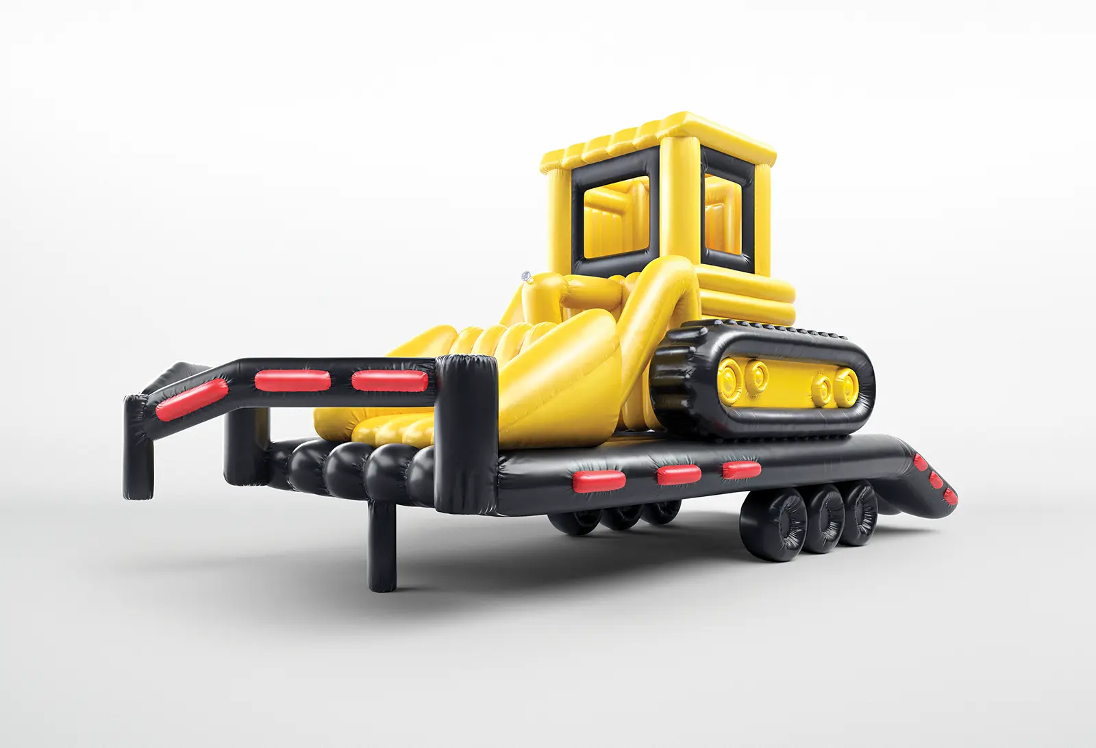 CG modeling and rendering of heavy towing vehicles created with 3D dynamics simulations as inflatable materials for the Ford Super Duty advertising campaign. Featured in Luerzer’s Archive publication The 200 Best Digital Artists Worldwide. Visuals that exceed client expectations by Pierre Bourjo Imaging.