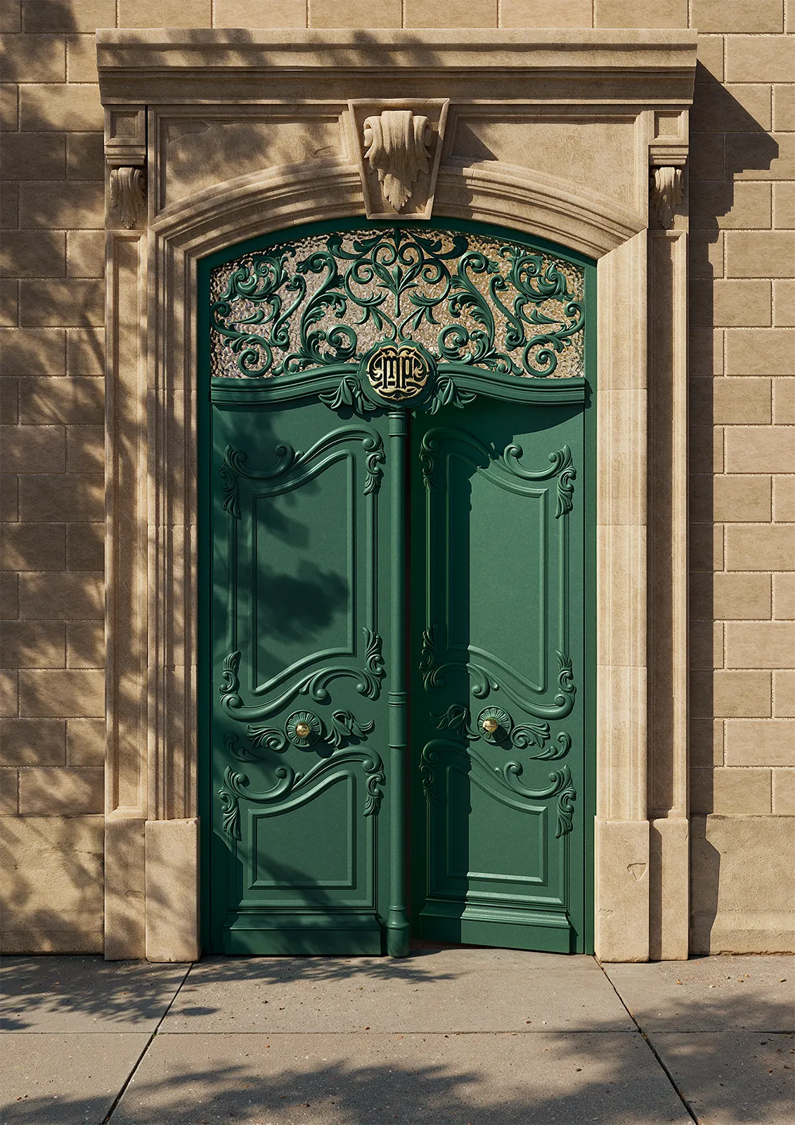 CG rendering of door and environment for Perrier. Masterfully executed by award-winning digital artist Pierre Bourjo.