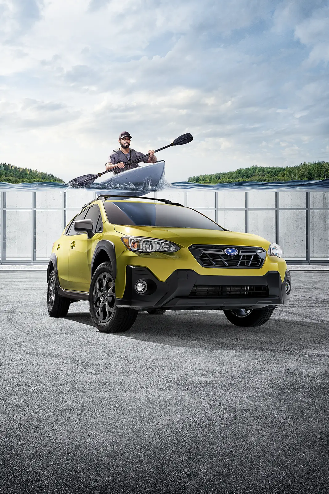 Digital imaging for Subaru Crosstrek. Top-tier digital craft from Toronto's premier CGI and retouching studio.