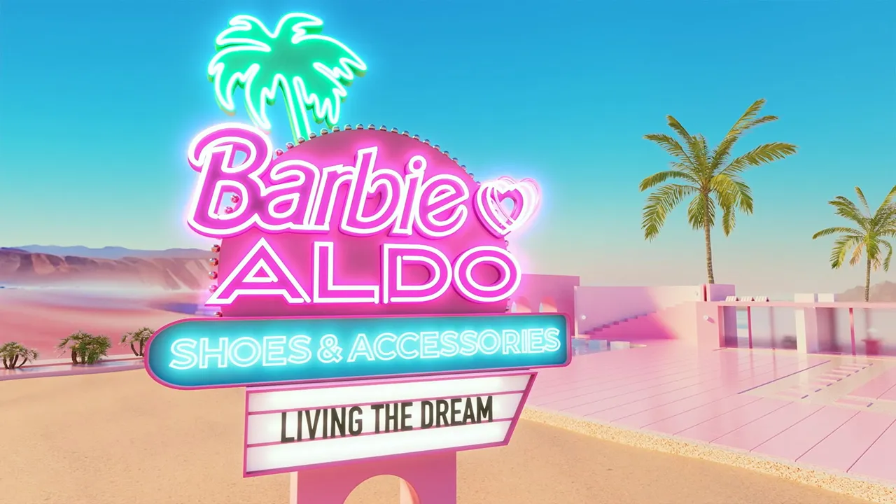 Fully CG animation produced for Aldo / Barbie ad campaign featuring custom 3D modeled footwear, accessories and creation of a full immersive Matel themed world. Digital imaging and post-production excellence by Pierre Bourjo.