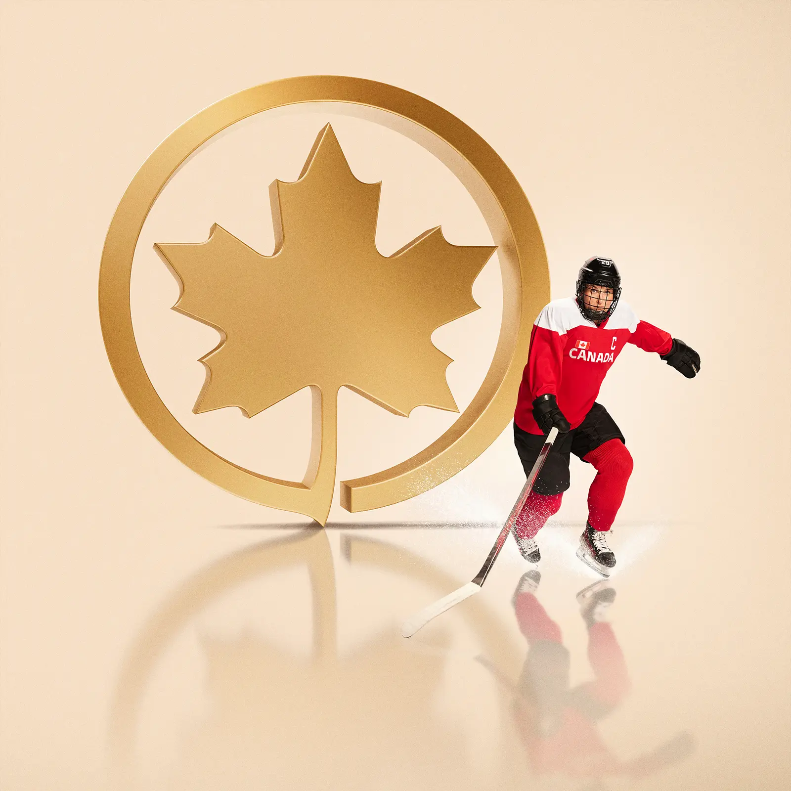 CGI backgrounds and compositing of Canadian athletes for the 2026 Olympic and Paralympic Games, including Marie Philip Poulin, Tyler McGregor, William Dandijnou, Mcassie Sharpe, Alexis Guimond, Kikael Kingsbury. Motion design and CG VFX executed by Pierre Bourjo Imaging.