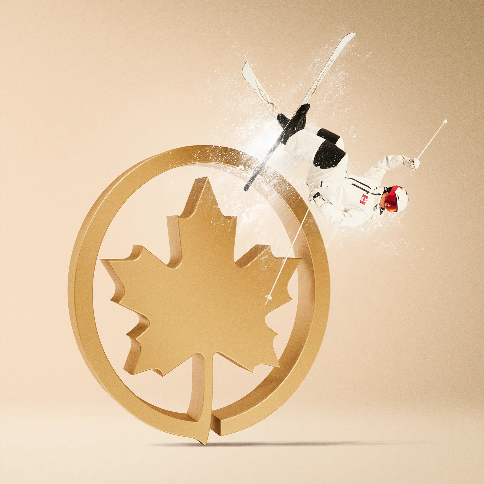 CGI backgrounds and compositing of Canadian athletes for the 2026 Olympic and Paralympic Games, including Marie Philip Poulin, Tyler McGregor, William Dandijnou, Mcassie Sharpe, Alexis Guimond, Kikael Kingsbury. Motion design and CG VFX executed by Pierre Bourjo Imaging.