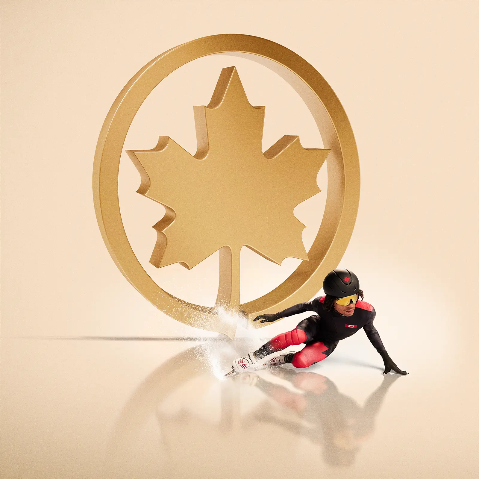CGI backgrounds and compositing of Canadian athletes for the 2026 Olympic and Paralympic Games, including Marie Philip Poulin, Tyler McGregor, William Dandijnou, Mcassie Sharpe, Alexis Guimond, Kikael Kingsbury. Motion design and CG VFX executed by Pierre Bourjo Imaging.
