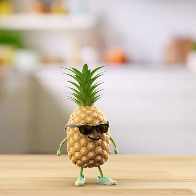 CGI animation of pineapple character for Growers Cider. Integration and compositing with live footage. High-end visuals produced by the award-winning Pierre Bourjo Creative Studio.