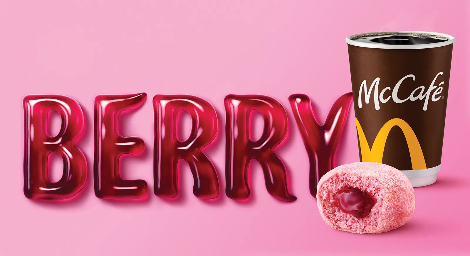 CGI typogrpahy rendering for McDonalds advertising campaign. Premium motion graphics and 3D animation by Pierre Bourjo Studio.