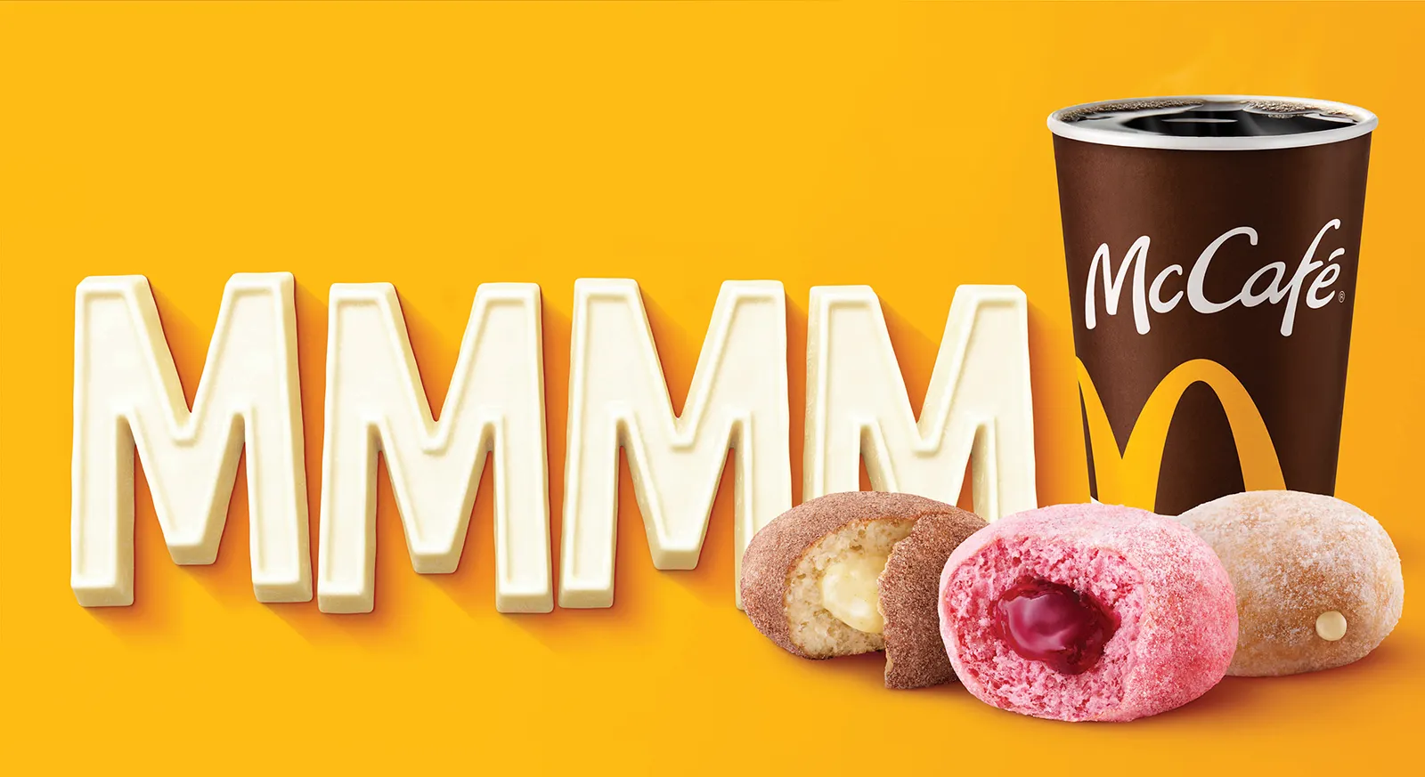 CGI typogrpahy rendering for McDonalds advertising campaign. Premium motion graphics and 3D animation by Pierre Bourjo Studio.